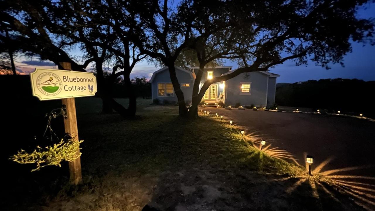 Hill Country Highland'S Bluebonnet Cottage Marble Falls Exterior foto