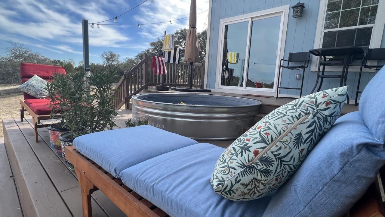 Hill Country Highland'S Bluebonnet Cottage Marble Falls Exterior foto
